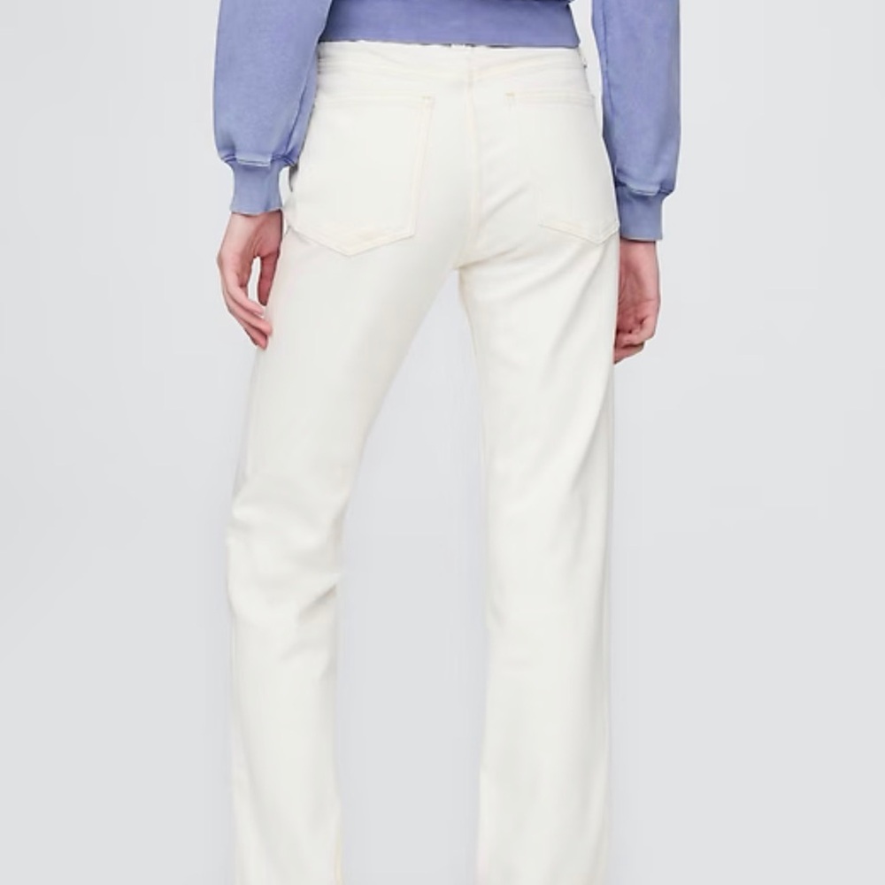 NWT GAP Women's Straight Leg Jeans - Cream